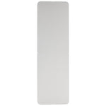 Kathryn 8 - Foot Bi - Fold Rectangular Plastic Folding Table for Banquet and Event with Carrying Handle - Granite White by Flash Furniture - SchoolOutlet