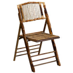 American Champion Bamboo Folding Chair by Flash Furniture - SchoolOutlet