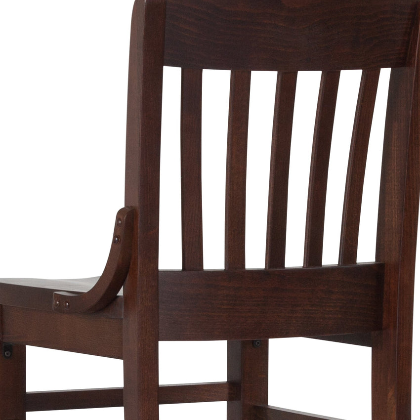 HERCULES Series Restaurant Barstool School House Back by Flash Furniture - SchoolOutlet