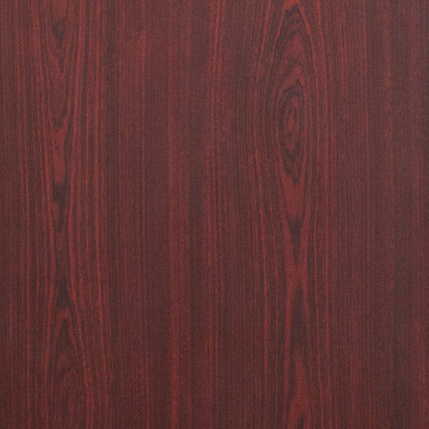 Frankie 6 - Foot Rectangular Banquet Folding Table with Melamine Laminate Top in Mahogany (30"W x 72"D x 30"H) by Flash Furniture - SchoolOutlet