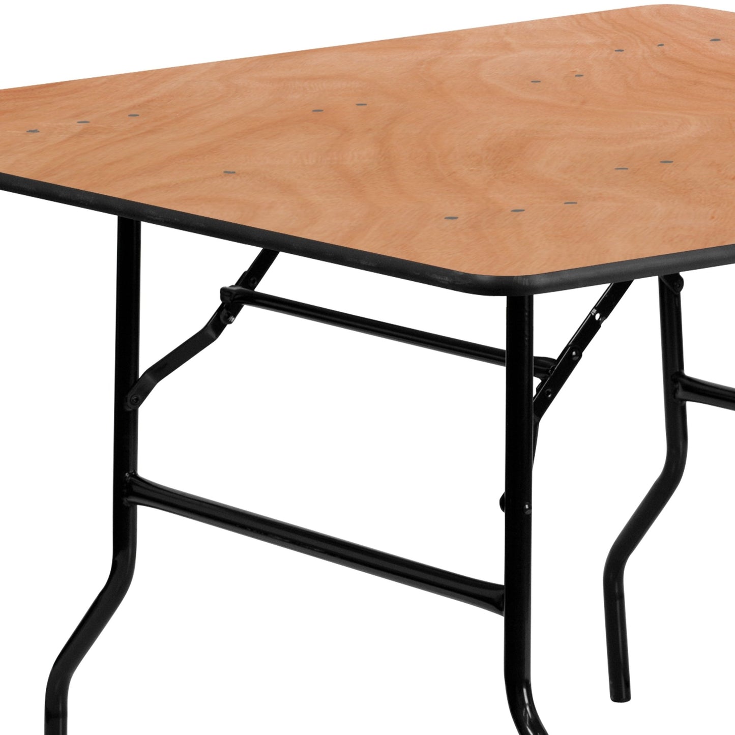Gerry 4 - Foot Square Wood Folding Banquet Table by Flash Furniture - SchoolOutlet