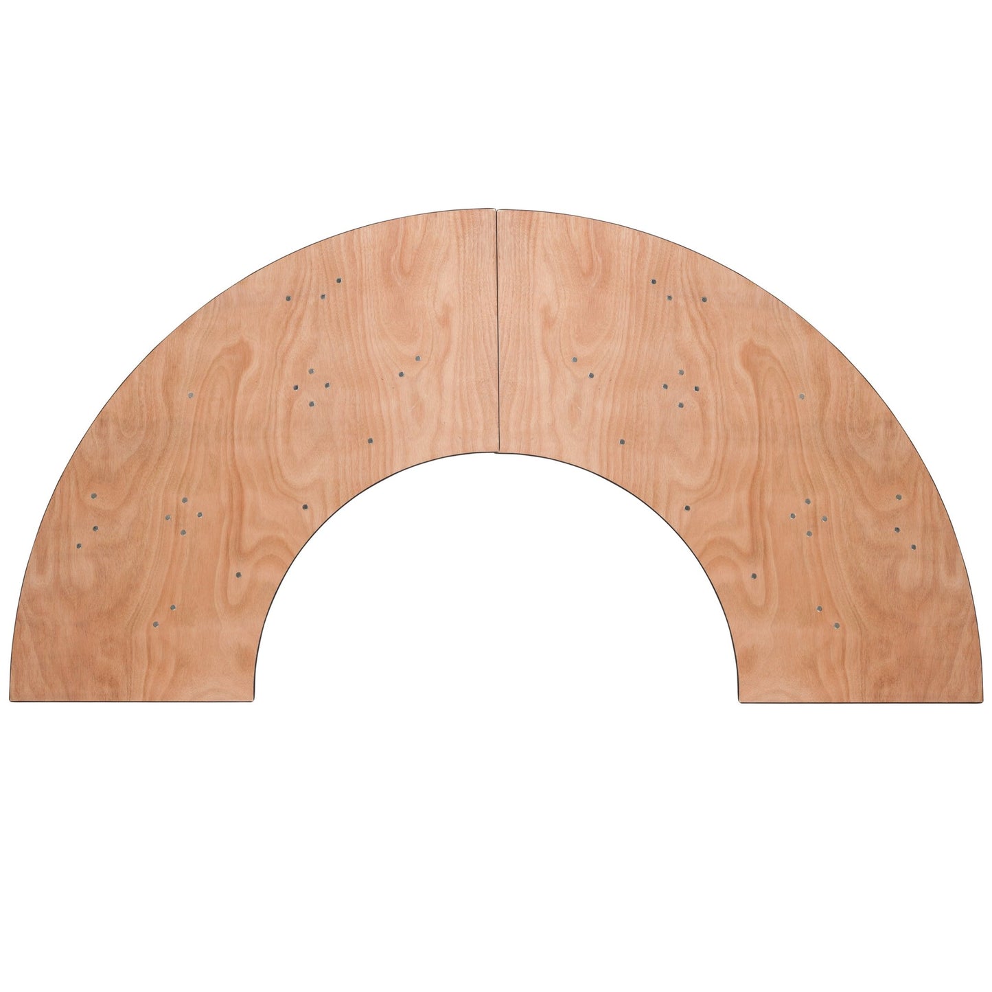 Ginny 5.5 ft. x 2 ft. Serpentine Wood Folding Banquet Table by Flash Furniture - SchoolOutlet