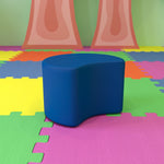 Flash Furniture Nicholas Soft Seating Flexible Moon Modular Ottoman for Classrooms and Daycares - 12