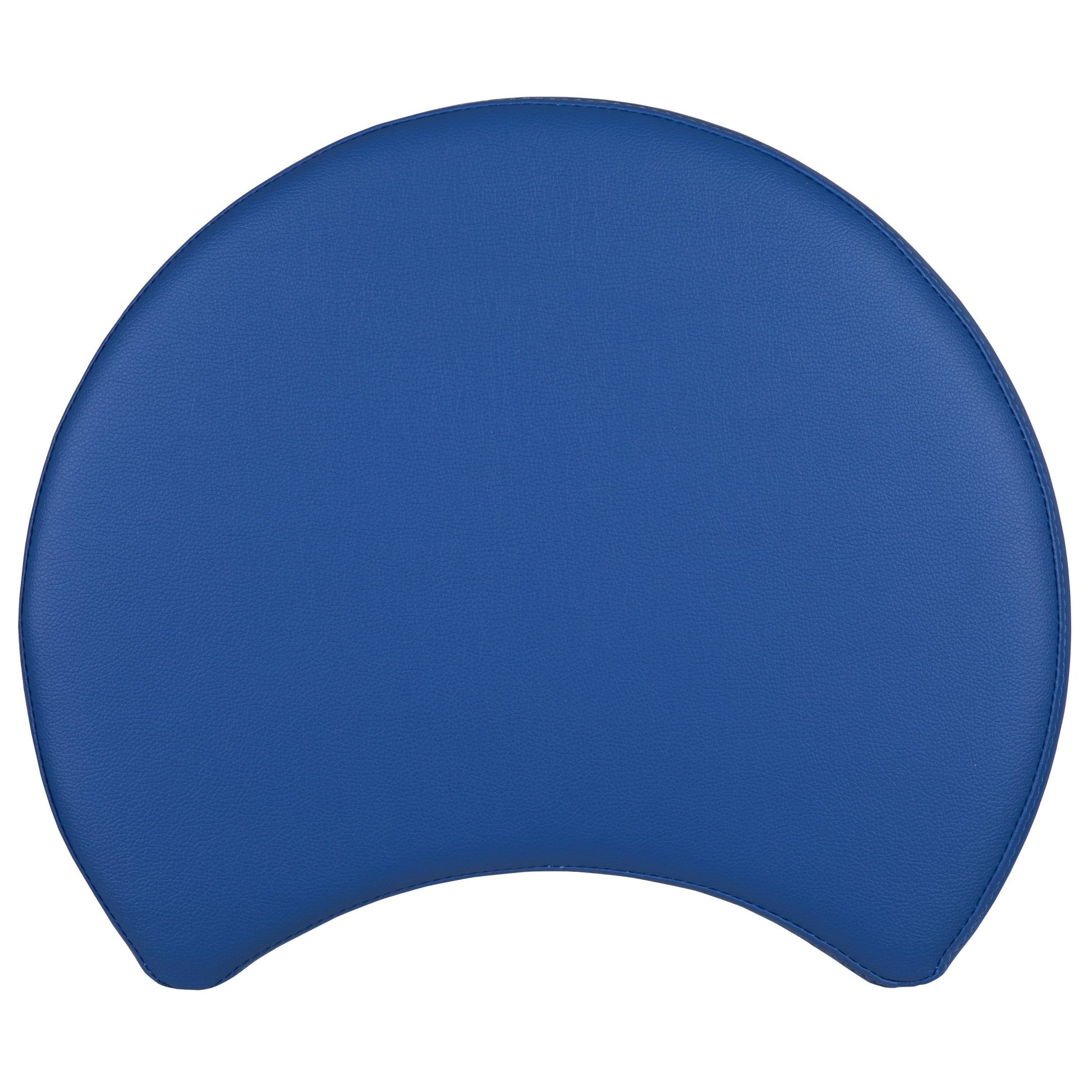 Flash Furniture Nicholas Soft Seating Flexible Moon Modular Ottoman for Classrooms and Daycares - 12" Seat Height - SchoolOutlet