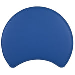 Flash Furniture Nicholas Soft Seating Flexible Moon Modular Ottoman for Classrooms and Daycares - 12