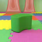 Flash Furniture Nicholas Soft Seating Flexible Moon Modular Ottoman for Classrooms and Daycares - 12