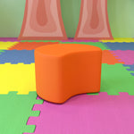 Flash Furniture Nicholas Soft Seating Flexible Moon Modular Ottoman for Classrooms and Daycares - 12