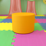 Flash Furniture Nicholas Large Soft Seating Flexible Round for Classrooms and Common Spaces - Yellow (18
