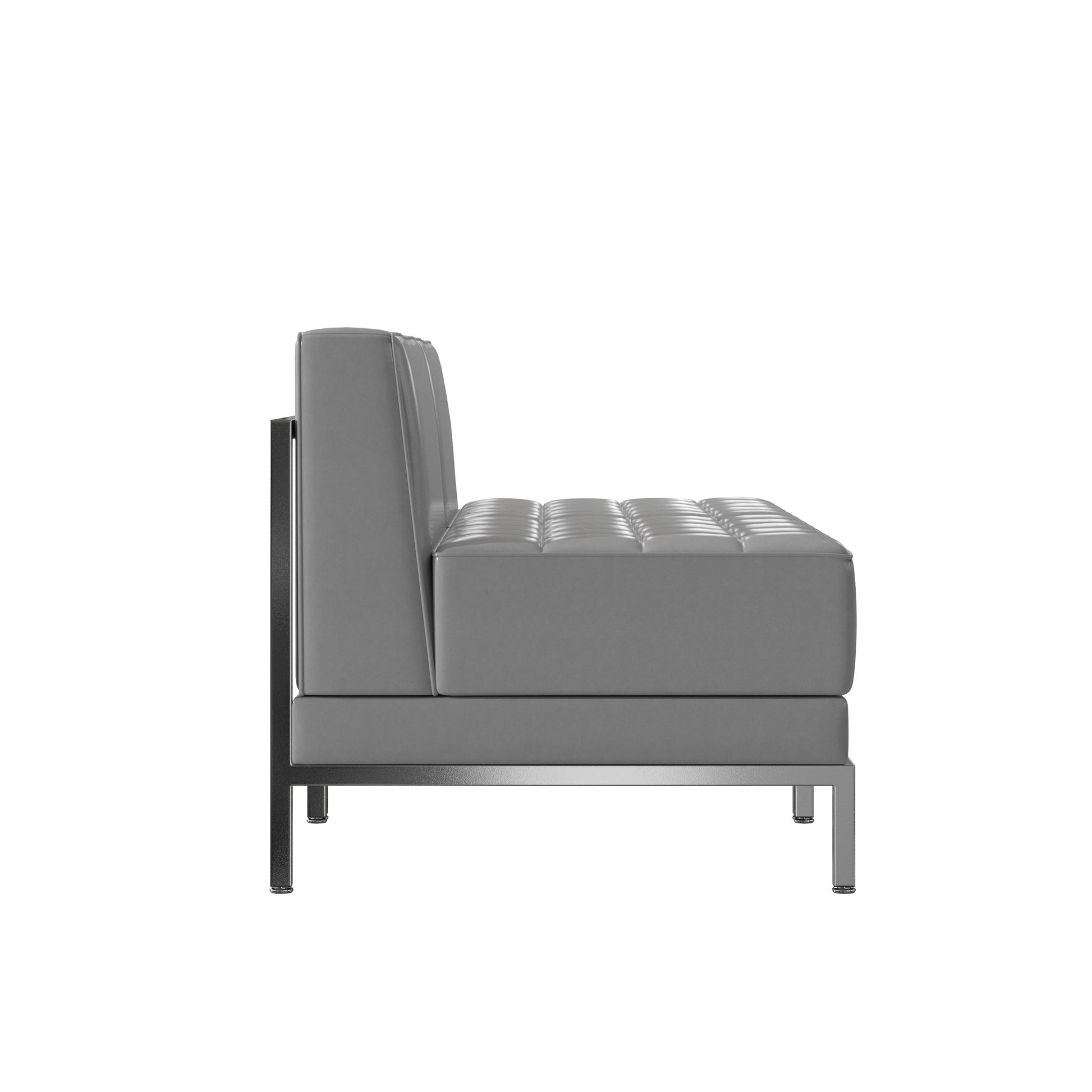 HERCULES Imagination Series 2 Piece Waiting Room LeatherSoft Lounge Set - Reception Bench by Flash Furniture - SchoolOutlet