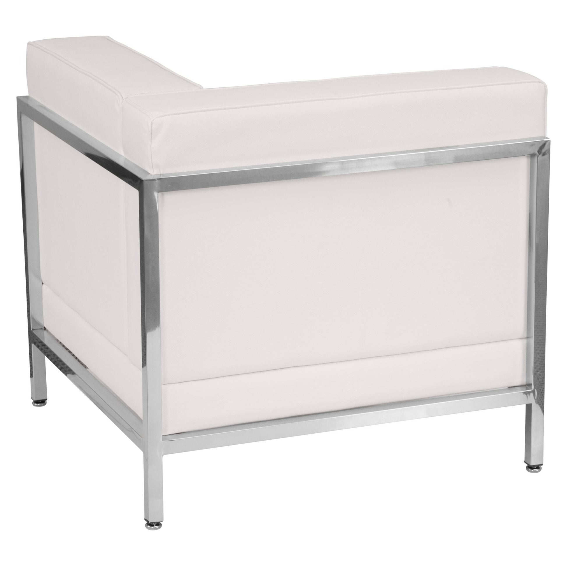 HERCULES Imagination Series Contemporary Right Corner Chair in LeatherSoft with Encasing Frame by Flash Furniture - SchoolOutlet