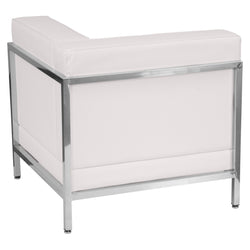 HERCULES Imagination Series Contemporary Right Corner Chair in LeatherSoft with Encasing Frame by Flash Furniture