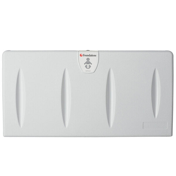 Foundations Polyethylene Changing Station Mount with Backer Plate - Horizontal Surface (FOU-100-EH-BP) - SchoolOutlet