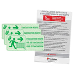 Foundations First Responder Infant Evacuation Protocol Sign (FOU-1964006) - SchoolOutlet