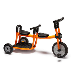 Foundations - Italtrike Pilot Orange Tricycle, 2 seats (FOU-200-10)