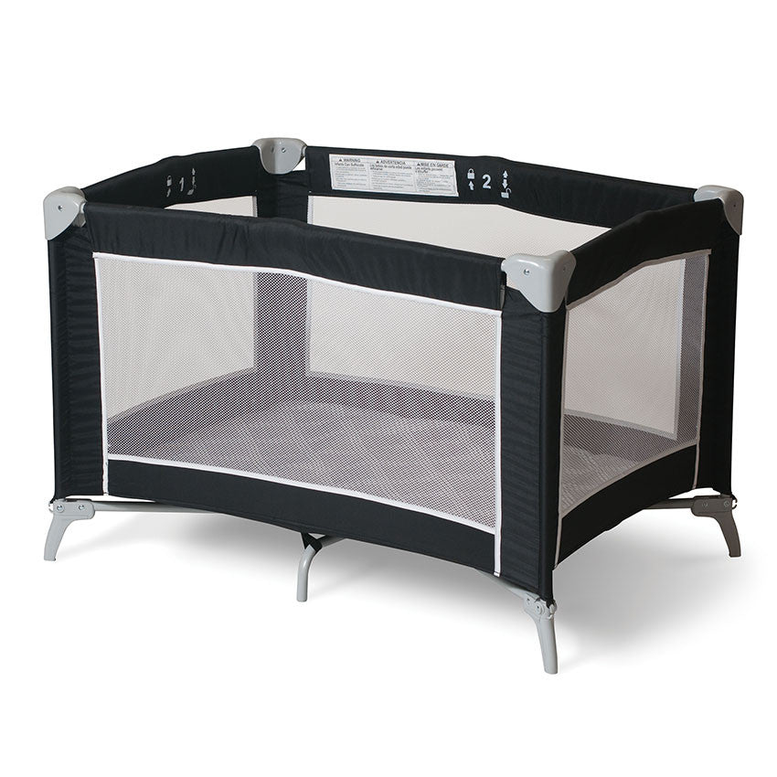 Foundations - Sleep 'n Store Play Yard - Mod Plaid Graphite - Pack of 3 (FOU - 235X227) - SchoolOutlet