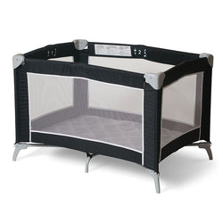 Foundations - Sleep 'n Store Play Yard - Mod Plaid Graphite - Pack of 3 (FOU-235X227)