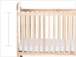 Foundations Next Gen Serenity Fixed-Side Crib (FOU-2532040) - SchoolOutlet