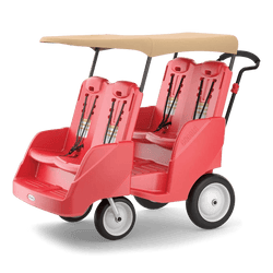 Foundations Gaggle Parade 4 Buggy with EasyLoad Steps, 57.55"L x 29.75"W x 41"H (FOU-41420XX)