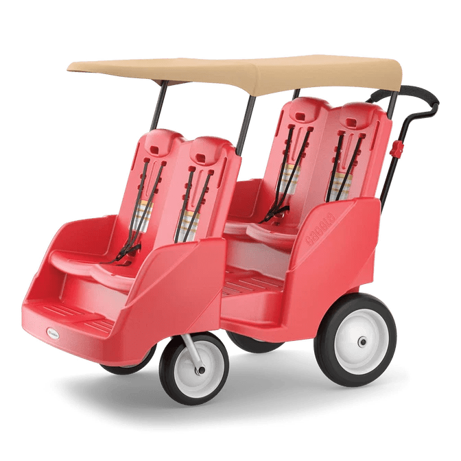 Foundations Gaggle Parade 4 Buggy with EasyLoad Steps, 57.55"L x 29.75"W x 41"H (FOU-41420XX) - SchoolOutlet