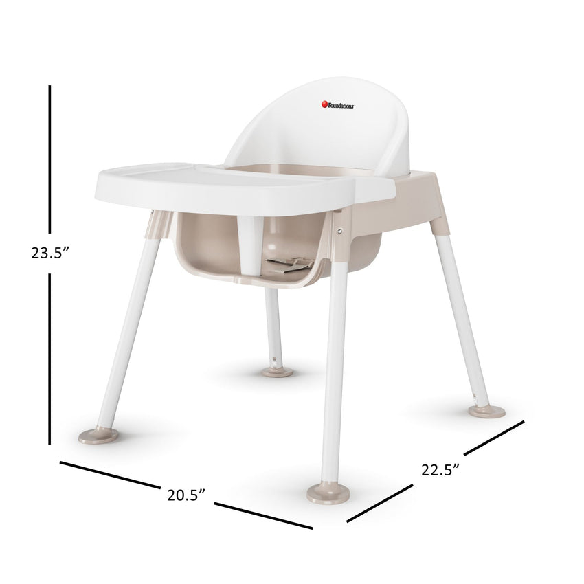 Foundations - Secure Sitter Tip & Slip Proof Feeding Chair, 11" Seat Height (FOU - 4601247) - SchoolOutlet