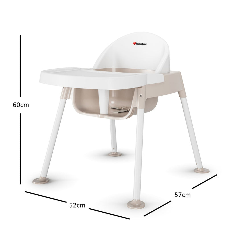 Foundations - Secure Sitter Tip & Slip Proof Feeding Chair, 11" Seat Height (FOU - 4601247) - SchoolOutlet