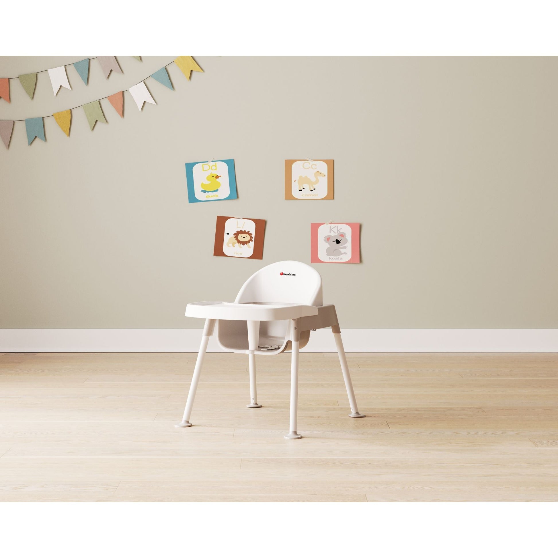 Foundations - Secure Sitter Tip & Slip Proof Feeding Chair, 11" Seat Height (FOU - 4601247) - SchoolOutlet