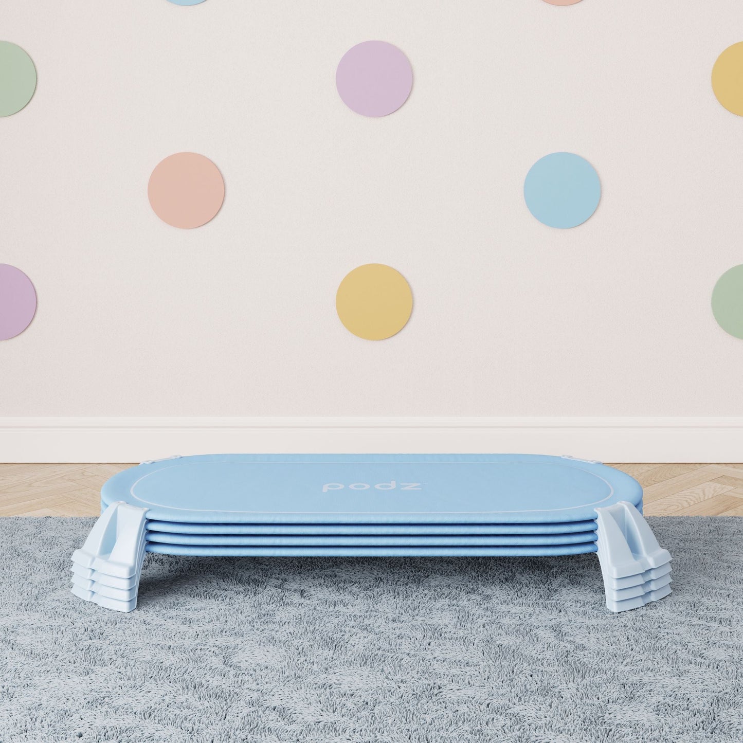 Foundations - Podz Standard Cot Bed - Pack of 4 (FOU - 4604037) - SchoolOutlet