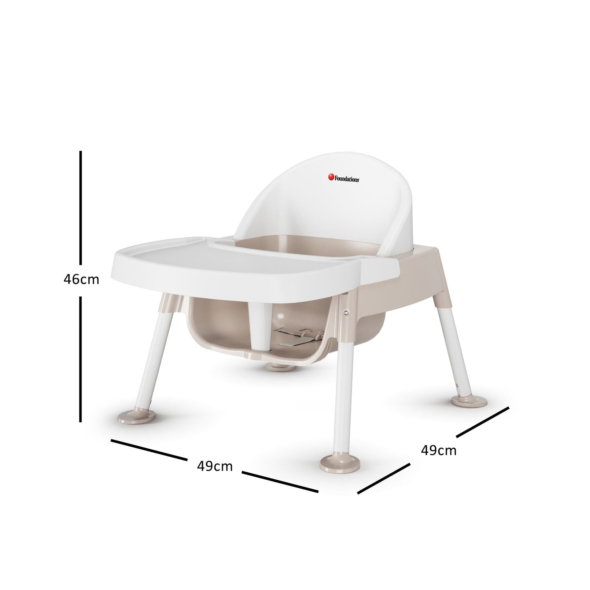 Foundations - Secure Sitter Tip & Slip Proof Feeding Chair, 7" Seat Height - Pack of 3 (FOU - 4637247) - SchoolOutlet