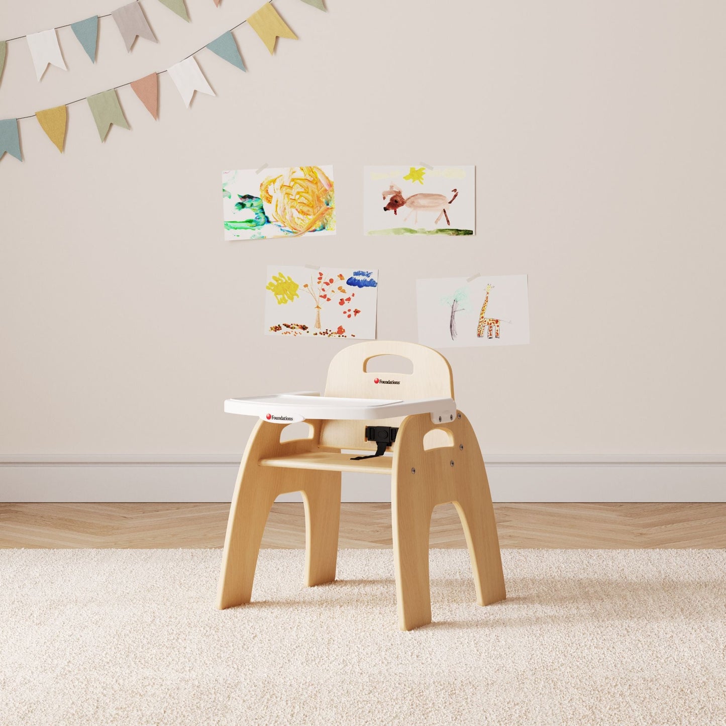 Foundations - Easy Serve Ultra - Efficient Feeding Chair 13" Seat Height (FOU - 4703047) - SchoolOutlet