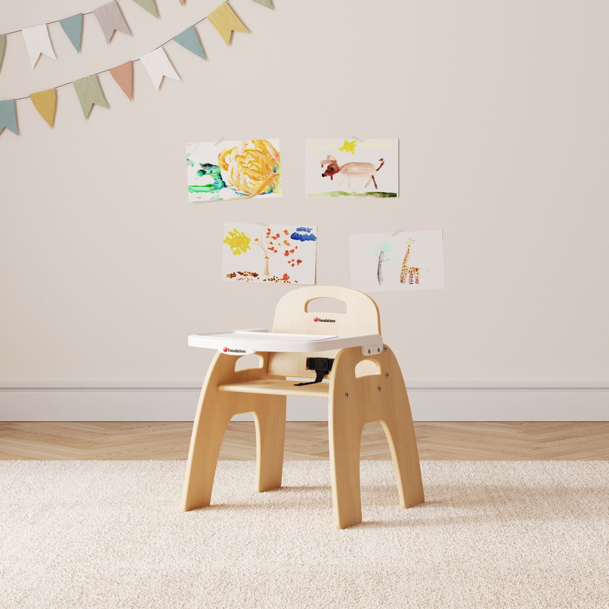 Foundations - Easy Serve Ultra - Efficient Feeding Chair 13" Seat Height (FOU - 4703047) - SchoolOutlet
