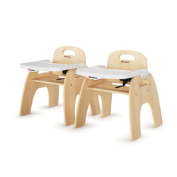 Foundations - Easy Serve Ultra-Efficient Feeding Chair 11" Seat Height- Pack of 2 (FOU-4721047)