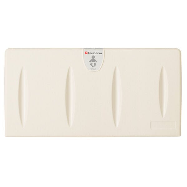 Foundations Polyethylene Changing Station Mount with Backer Plate - Horizontal Surface (FOU-100-EH-BP) - SchoolOutlet