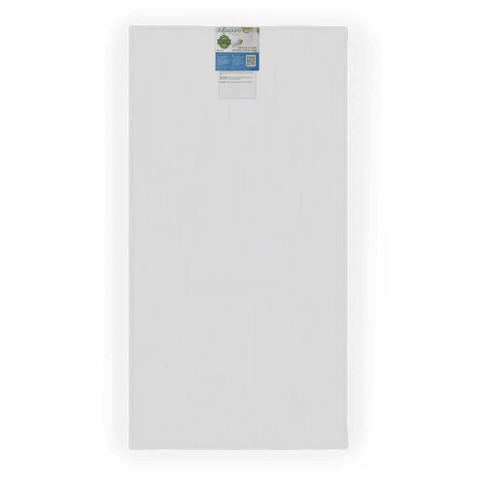 Foundations InfaPure Crib Mattress with Nylon-Reinforced Vinyl Cover, 52"L x 27"W x 5"H (FOU-6425012) - SchoolOutlet