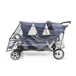 Foundations Jamboree and LX6 6 Passenger Stroller Rain Cover Clear 33.5