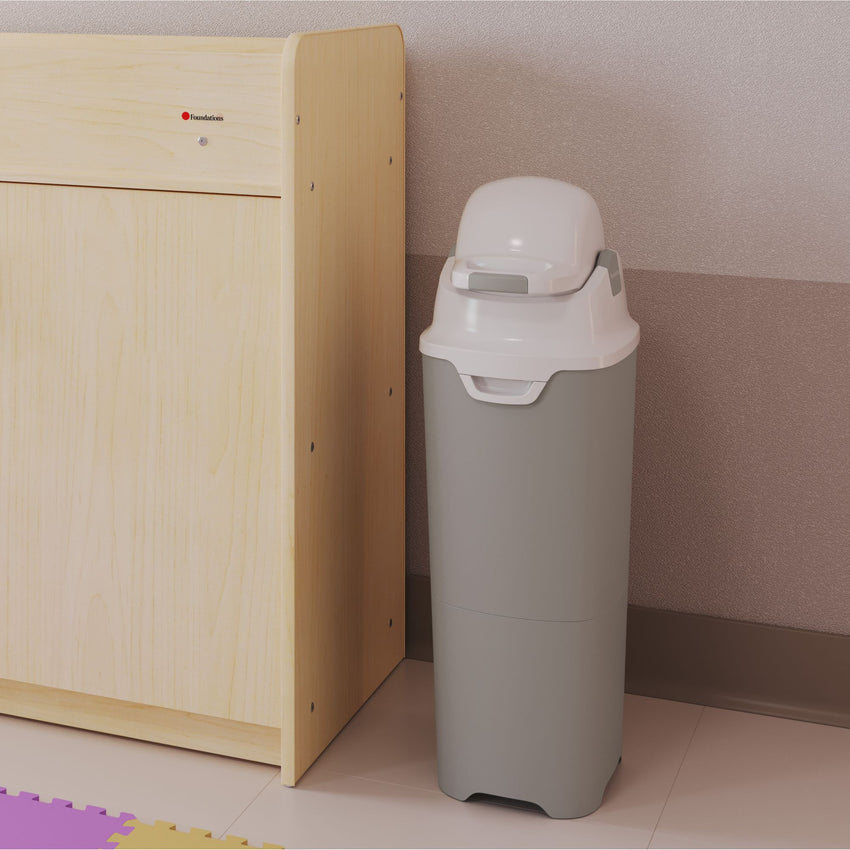 Foundations - Premium Tall Diaper Pail (FOU - 9612XXX) - SchoolOutlet