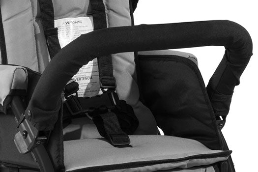 Foundations - Multi Child Triple Stroller (FOU - 9909032) - SchoolOutlet