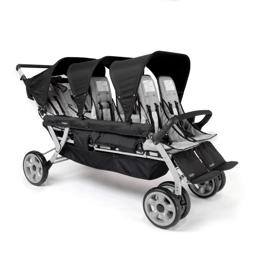 Foundations Jamboree 6 Seat Multi - Child Stroller 33"W x 71"L x 42"H (FOU - 990913X) - SchoolOutlet