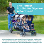 Foundations Jamboree 6 Seat Multi - Child Stroller 33
