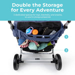 Foundations Jamboree 6 Seat Multi - Child Stroller 33