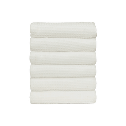 Foundations ThermaLux Baby Blankets, White, 6-Pack, 32"L x 40"W  (FOU-CB-TL-WH-06)