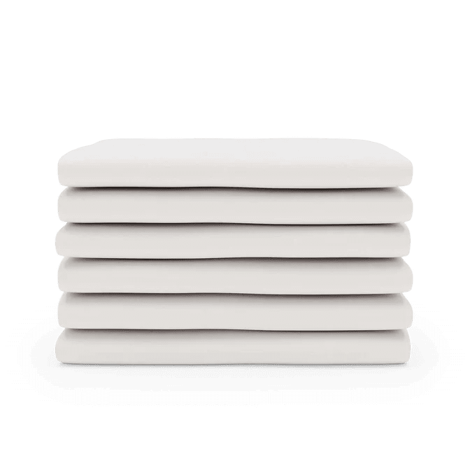 Foundations Ultimate in Fit & Compact Crib Sheets - Pack Of 6 (FOU-FS-NF-XX-06) - SchoolOutlet