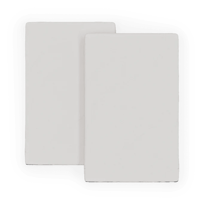 Foundations Zippered Full Enclosure Safety Sheets - Compact / Portable Size Cribs - 3" - 4" Mattress Thickness (Pack of 6) (FOU-ZS-C4-XX-06) - SchoolOutlet