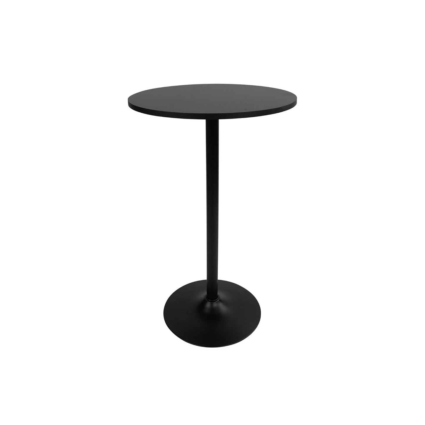 Fuerza Santina Single Round High Top Table for Bar, Pub & Bistro (FZA - RNDHITBL) - SchoolOutlet