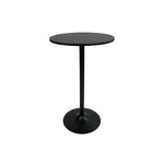 Fuerza Santina Single Round High Top Table for Bar, Pub & Bistro (FZA - RNDHITBL) - SchoolOutlet