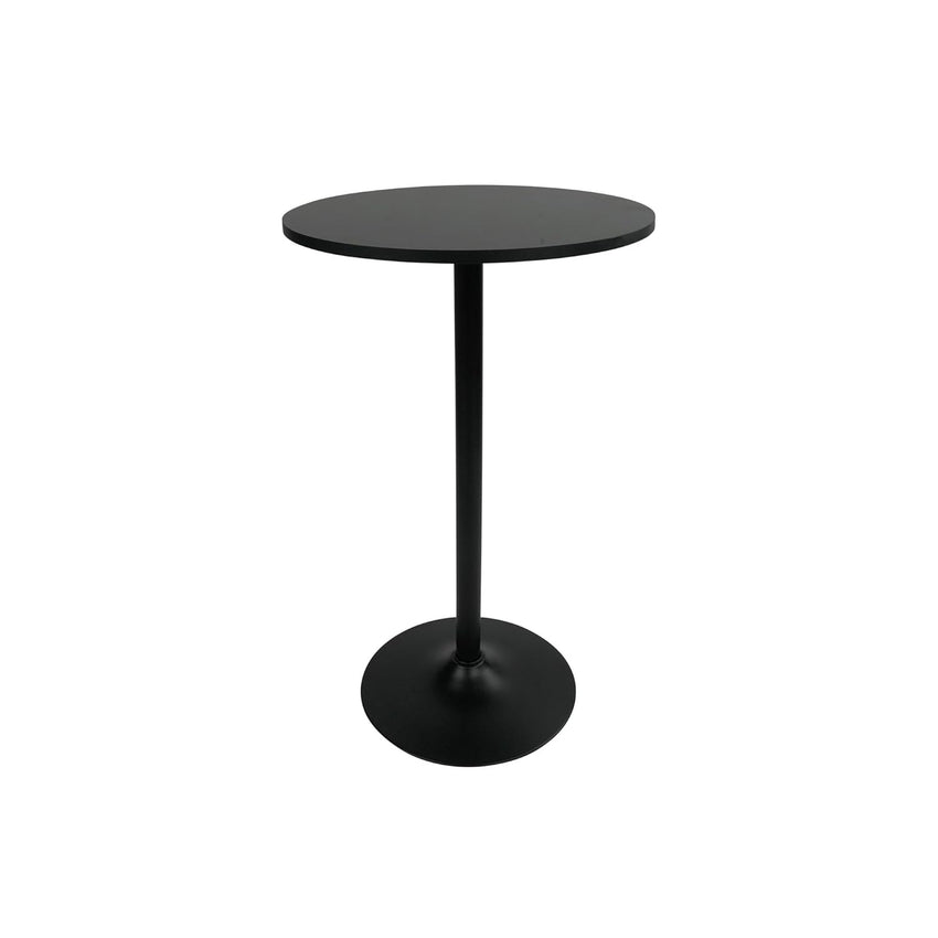 Fuerza Santina Single Round High Top Table for Bar, Pub & Bistro (FZA - RNDHITBL) - SchoolOutlet