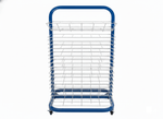 Fuerza High - Capacity 50 - Shelf Mobile Art Drying Rack and Vertical Storage System for Classrooms and Studios (FZA - 6818) - SchoolOutlet