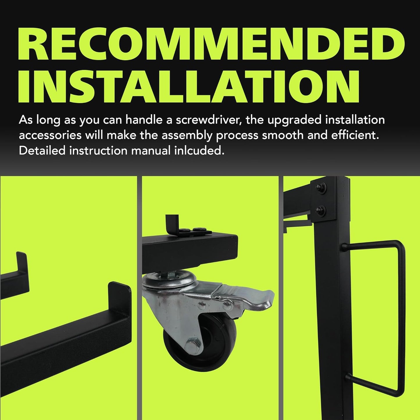 Fuerza 400 lb Capacity Dual - Purpose Folding Chair and Table Storage Cart with Heavy - Duty Wheels (FZA - 6993) - SchoolOutlet