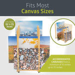 Fuerza Art Storage Rack with Handle and Caster Wheels, Art Drying Rack for Studios, Gallery, Classroom, Drawing Board, Paper Pad (FZA - 73222) - SchoolOutlet