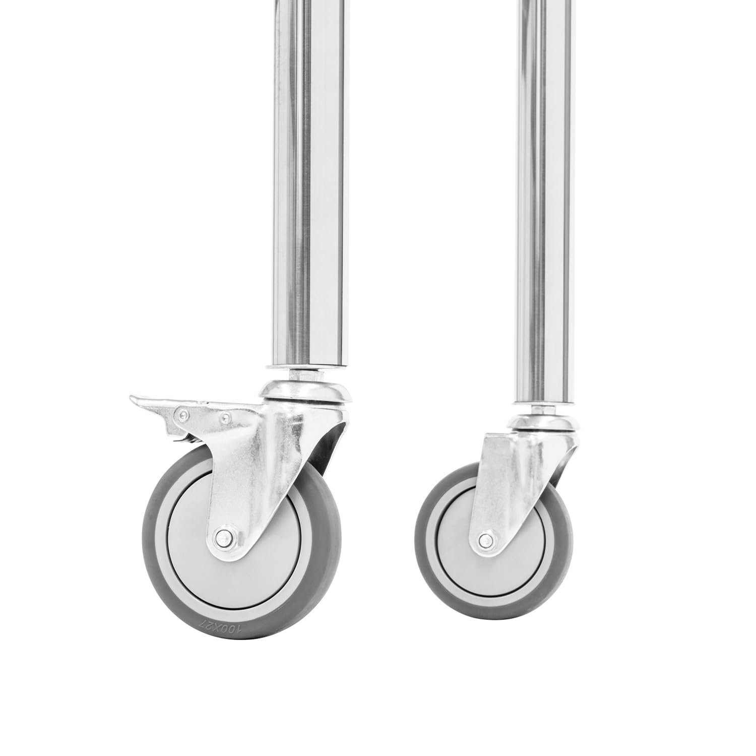 Fuerza 4" Work Table Casters with Locking Brakes (Set of 4) FZA - CT861 - SchoolOutlet