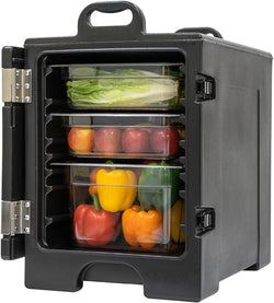 Fuerza 81qt Front Loading Insulated Food Pan Carrier